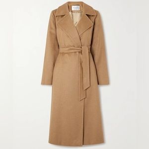 COPY - MAX MARA Intrend Wool Belted Camel Coat